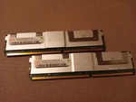 Sk Hynix 4GB (2X2GB) DDR2 Ram HYMP525F72CP4N3-Y5 Buffered Ecc Server. Fixed Price $10.00.