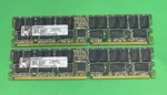 Sun Kingston X8704A 1GB (2X 370-7973 3RD Dimms) Memory Kit KTS8703/2G. Fixed Price $12.50.