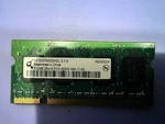 Qimonda HYS64T64020HDL-3.7-A 512MB DDR2 PC2-4200S 533MHZ Laptop Memory Ram. Fixed Price $12.99.