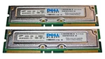 256MB (2X128MB) Samsung Non-ecc PC1066-32P MR16R1624DF0-CT9 Rimm Rambus Rdram. Fixed Price $29.99.