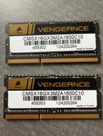 Corsair (2X8GB) PC3-12800 (DDR3-1600) Memory (CMSA16GX3M2A1600C11). Fixed Price $40.00.