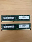 Samsung 8GB (2X4GB) DDR3-1333 PC3L-10600R Ecc Rdimm Kit Used. Fixed Price $6.00.