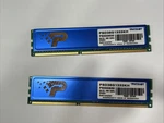 Patriot 8GBPC3-10600 1333MHZ (2X4GB) Kit PSD38G1333KH Ram PS000830 PIECES=16GB. Fixed Price $15.00.