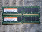 2GB Hynix DDR2-400 PC2-3200R CL3 2RX8 Ecc Reg Server-ram HYMP512R728-E3 Aa-a. Fixed Price $20.00.