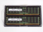 64GB (2X32GB) Samsung M386A4G40DM0-CPB2Q DDR4-2133MHZ PC4-17000LR Ecc Registered. Fixed Price $398.59.