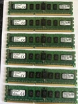 Kingston 48GB (6X8GB) 1RX4 PC3-12800R KTH-PL316S/8G 1.5V Ecc Server Ram. Fixed Price $39.95.