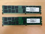 Samsung 16GB (2X8GB) DDR3-1600 PC3-12800R Ecc Rdimm Kit Used. Fixed Price $12.00.