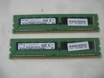 Qty 2 Total Hp 733036-581 4GB DDR3 PC3-14900E 1866 Ecc Unbuffered Dimm. Fixed Price $12.00.