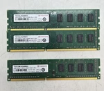 Lot Of 3 Transcend TS1GLK64W6H / TS512MLK64W6H Ram Fast Free Shipping. Fixed Price $42.40.