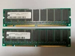 Micron MT9LSDT872AG-10EC7 128MB (2X64MB) PC100-222-620 Ecc Sdram 168-PIN Memory. Fixed Price $11.99.