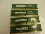 4X Lot ( 32GB Total ) 8GB PC4-2400T DDR4-2400MHZ Ecc 1RX8 Memory Hp 809080-591. Fixed Price $279.00.