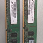 Micron DDR2-800 4GB (2X2GB) Dimm PC2-6400 240-PIN MT8HTF25664AY-800E1. Fixed Price $8.99.