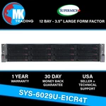 Supermicro SYS-6029U-E1CR4T 12B Lff 2U Server -V1- Choose Cpus/ram Wholesale. Fixed Price $1043.00.