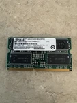 Smart Modular 256MB Ecc 144-PIN Sdram Sodimm Memory MODULE(SM572328578DW3RMDC). Fixed Price $24.99.