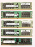 Samsung And Micron M393A4K40CB1-CRC 32GB Dram Rdimm Memory Total 160GB. Fixed Price $980.00.