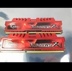 G.skill Ripjawsx F3-14900CL9D-8GBXL (2 4GB) DDR3 1866MHZ Desktop Memory. Fixed Price $30.00.