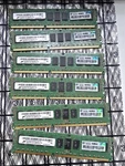 Lot (6) Micron 2GB 2RX8 DDR3-1333 PC3-10600R Server Ram MT18JSF25672PDZ-1G4G1HE. Fixed Price $15.00.