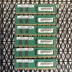 Lot 6X Samsung DDR4-2666 Ecc Registered Server Ram 1RX8 48GB M393A1K43BB1. Fixed Price $209.98.