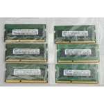 Samsung Ram Laptop 6PC Lot 1GB PC3-8500S DDR3 M471B2874DH1-CF8 Euc. Fixed Price $25.20.