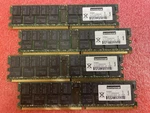 Dataram Lot Of 4X 63691 Sun Memory Modules. Fixed Price $99.99.