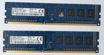 Kingston (2X4GB) 1RX8 PC3-12800U K531R8-HYA Desktop Memory Ram. Fixed Price $12.00.