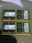 2X 8GB Lot Kingston KCP3L16SD8/8 DDR3 2RX8 Sodimm. Fixed Price $25.00.