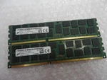 2X Micron 8GB 2RX4 PC3-14900R-13-13-E2 DDR3 Ecc Memory MT36JSF1G72PZ-1G9K1HE. Fixed Price $165.75.
