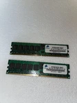 2X Corsair CM73DD1024R-400/E 1GB 240PIN PC2-3200R CL3 DDR2-400 Dimm (server) Ram. Fixed Price $17.39.