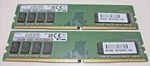 Samsung 16GB (2X8GB) DDR4 2666MHZ Desktop Ram Memory M378A1K43DB2-CTD. Fixed Price $49.99.