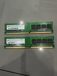 Memoria DDR2 Micron MT8HTF6464AY-66783 512MB PC2-5300 CL5 240 Pin 2X. Fixed Price $14.90.