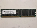 Micron 512MB Ddr 266MHZ PC2100 Ecc Registered Ram MT18VDDT6472G-265C3 Retro. Fixed Price $8.50.