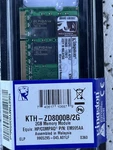 Kingston 8GB KVR16LSE11/8 DDR3L-1600 PC3L-12800E Ecc Unbuffered So-dimm Ram. Fixed Price $20.00.