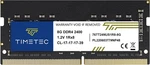 Timetec 8GB DDR4 2400MHZ PC4-19200 Sodimm Laptop Ram 260-PIN CL17. Fixed Price $92.99.