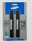 New Samsung 2X 2GB DDR3 1333MHZ PC3-10600 4GB 240PIN Dimm M379B5773CH0. Fixed Price $59.95.