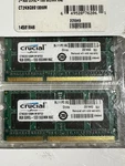 Crucial 16GB Kit 2X 8GB DDR3L 1333 Mhz PC3-10600 Memory Apple Book Pro Imac. Fixed Price $40.99.