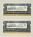 Axiom 32GB DDR5 4800 Sodimm Laptop Memory (2X16GB) Ram PC5-38400 -fully Tested. Fixed Price $287.85.