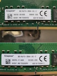 Kingston 8GBX2 (16GB Total) 1RX8 PC4-25600 DDR4-3200 Sodimm Laptop Ram. Fixed Price $57.99.