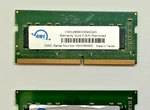 Owc DDR4 3200 Mhz So-dimm Laptop Memory Module (1X32GB) Fully Tested Ram. Fixed Price $245.00.