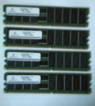 Netlist 4GB NL9127RD12042-D21JIB 1GB Ddr Rdimm PC2100 Memory. Fixed Price $79.00.