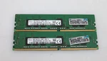 Lot 2X 8GB (16GB) Hynix HMA81GR7MFR8N-UH PC4-2400T Memory 0868. Fixed Price $99.99.