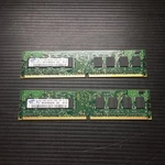 2PCS Samsung 512MB 1RX8 PC2-5300U-555-12-ZZ M378T6553EZS-CE6 0713 Memory. Fixed Price $9.99.
