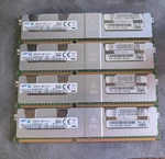 Lot Of Four. Samsung DDR3 64GB 8RX4 PC3L-10600L Ecc Reg, 256GB Kit.. Fixed Price $150.00.