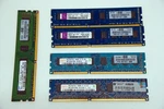 Lot Of (5) PC3-10600 DDR3-1333 Ram Dimm Kingston Hynix Samsung (hp P/n 497157). Fixed Price $13.99.