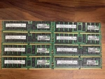 Sk Hynix 64GB 4DRX4 PC4-2400T-LE1-11 Ecc Server Ram Used. Fixed Price $350.00.
