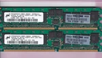 1GB 2X512MB PC3200R Micron MT9VDDF6472Y-40BD3 Ecc Hp 373028-951 DDR-400 Kit. Fixed Price $9.98.