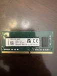 Kingston 4GB DDR4 So-dimm PC4-3200AA Laptop Ram 9995711-002.A00G KCDT82-MIE. Fixed Price $50.00.