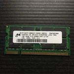 Micron MT16HTF1286HY-53EB3 PC2-4200S 1GB, DDR2, 533MHZ, Laptop Memory Ram. Fixed Price $12.99.