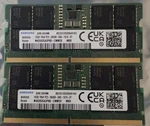 Samsung 32GB Kit DDR5 Sodimm 1RX8 PC5-5600B Ram Memory M425R2GA3PB0-CWM0M 2X16GB. Fixed Price $275.00.