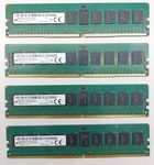 Micron 8GB 1RX4 PC4-2133P-RCP-10 MTA18ASF1G72PZ-2G1A2IG DDR4 Server Ram. Fixed Price $130.00.