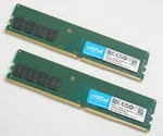 Crucial CT8G4DFS824A.M8FE 16GB (2X8GB) DDR4-2400 Udimm Desktop Memory Ram. Fixed Price $67.99.